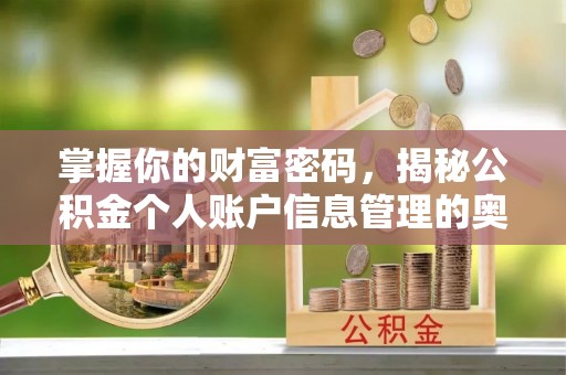 沾益掌握你的财富密码，揭秘公积金个人账户信息管理的奥秘