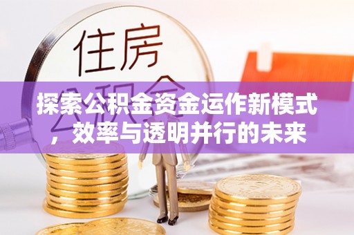 沾益探索公积金资金运作新模式，效率与透明并行的未来