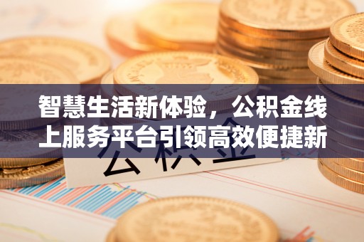 沾益智慧生活新体验，公积金线上服务平台引领高效便捷新潮流