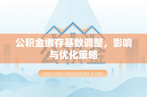 沾益公积金缴存基数调整，影响与优化策略