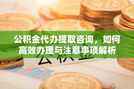 沾益公积金代办提取咨询，如何高效办理与注意事项解析